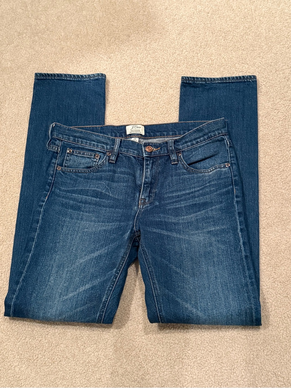J.Crew Matchstick Selvedge Jeans